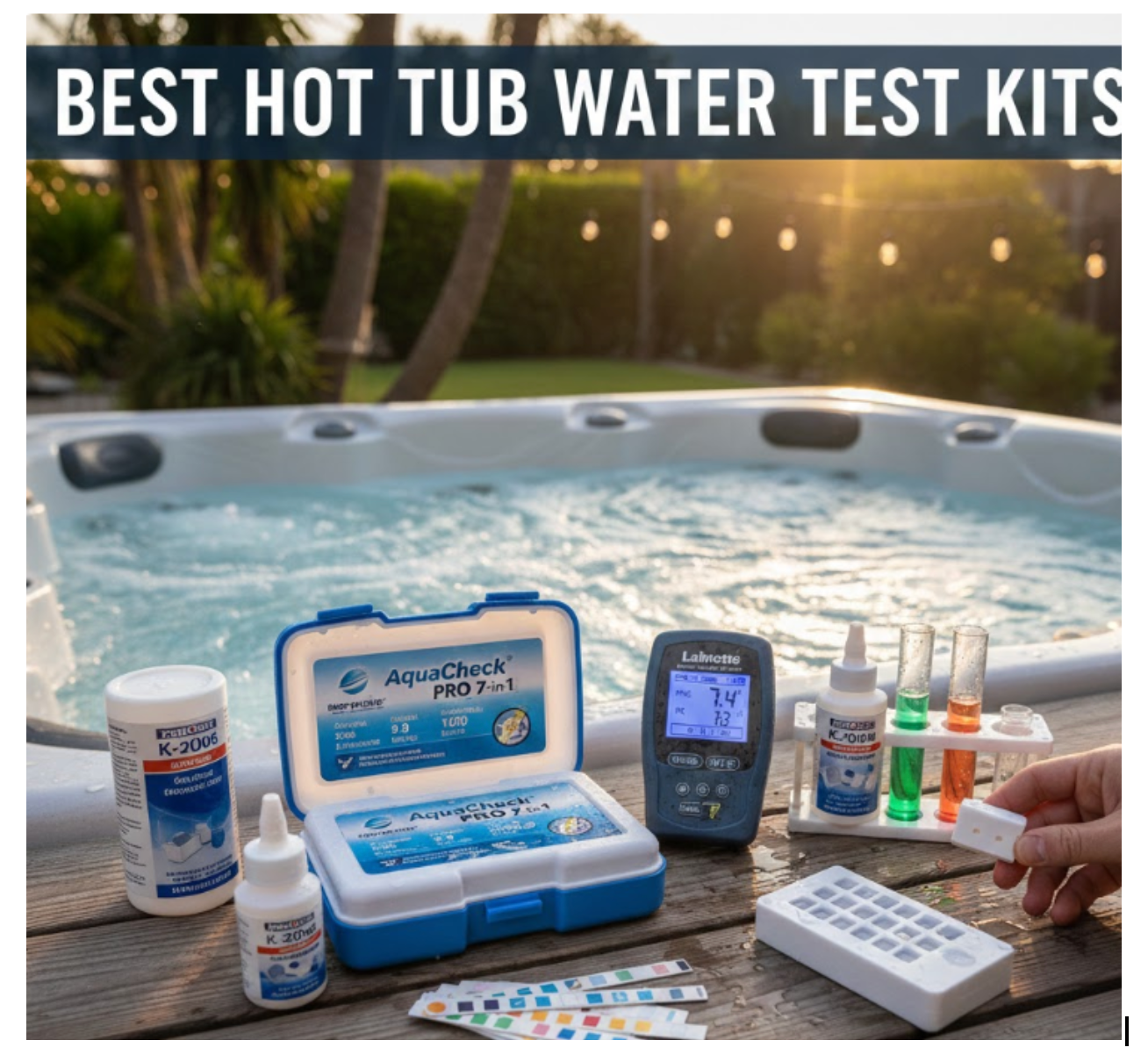 best hot tub water test kits